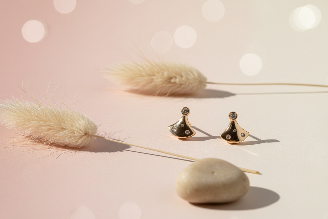 Fanfare Stud Earrings