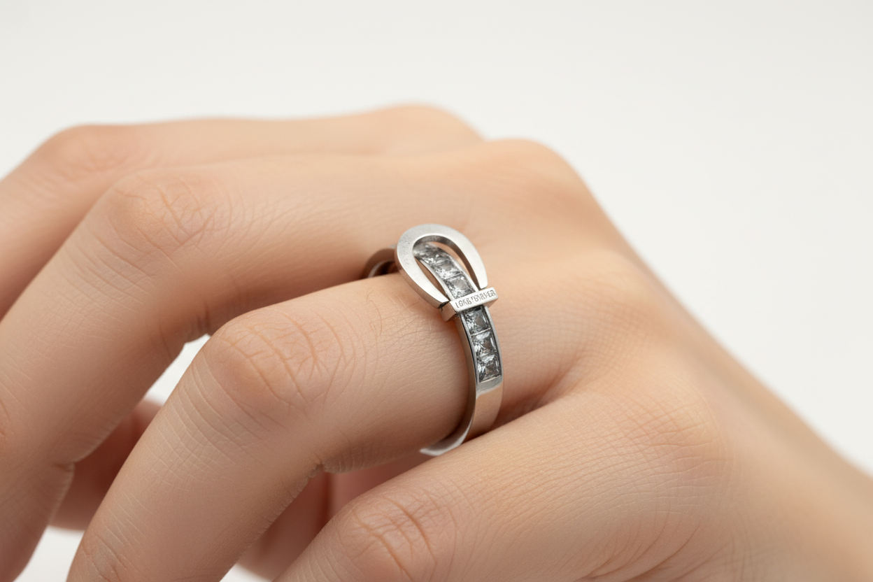 The Forever Buckle Ring