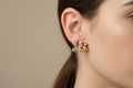 Pink Ribbon Earrings