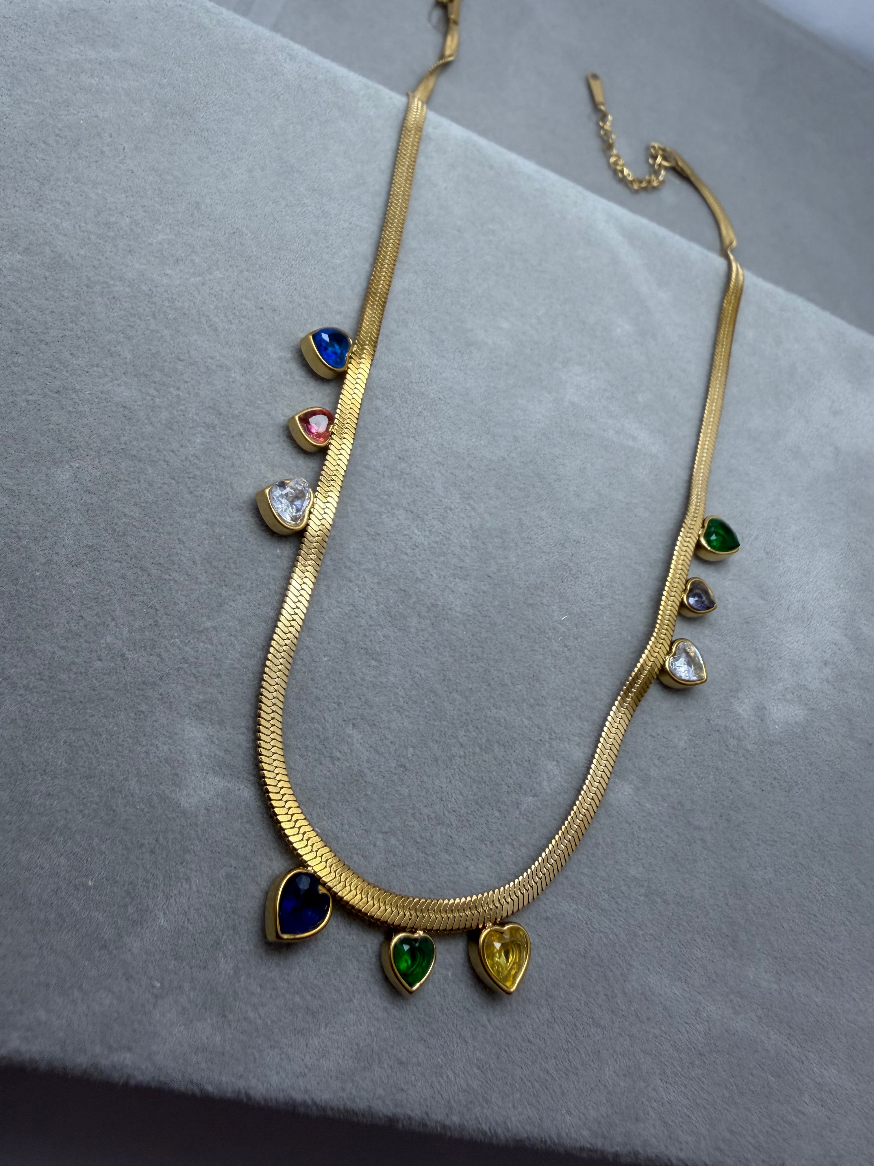 Heartbeat Chain Necklace