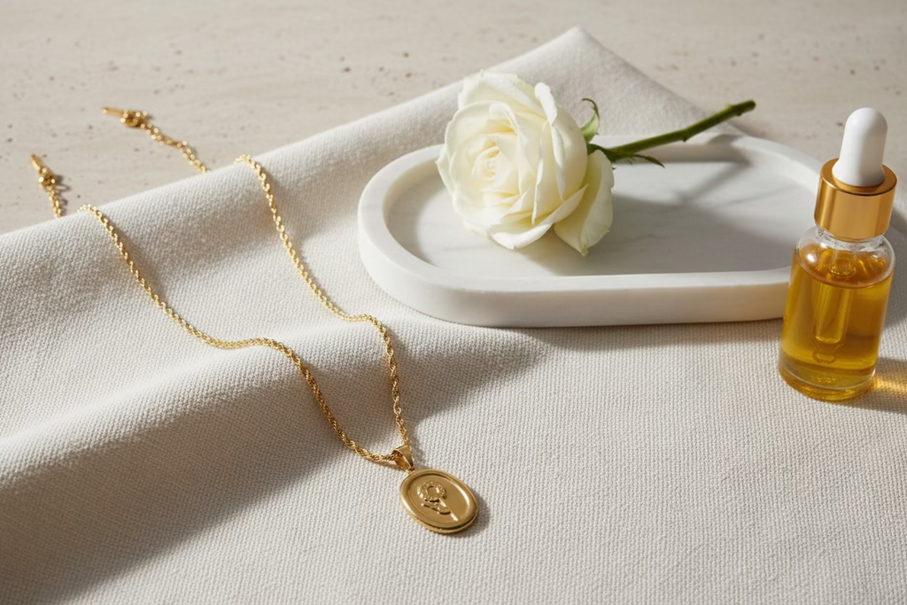 Golden Flora Necklace