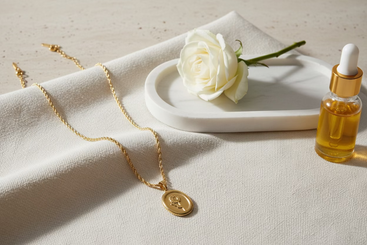 Golden Flora Necklace