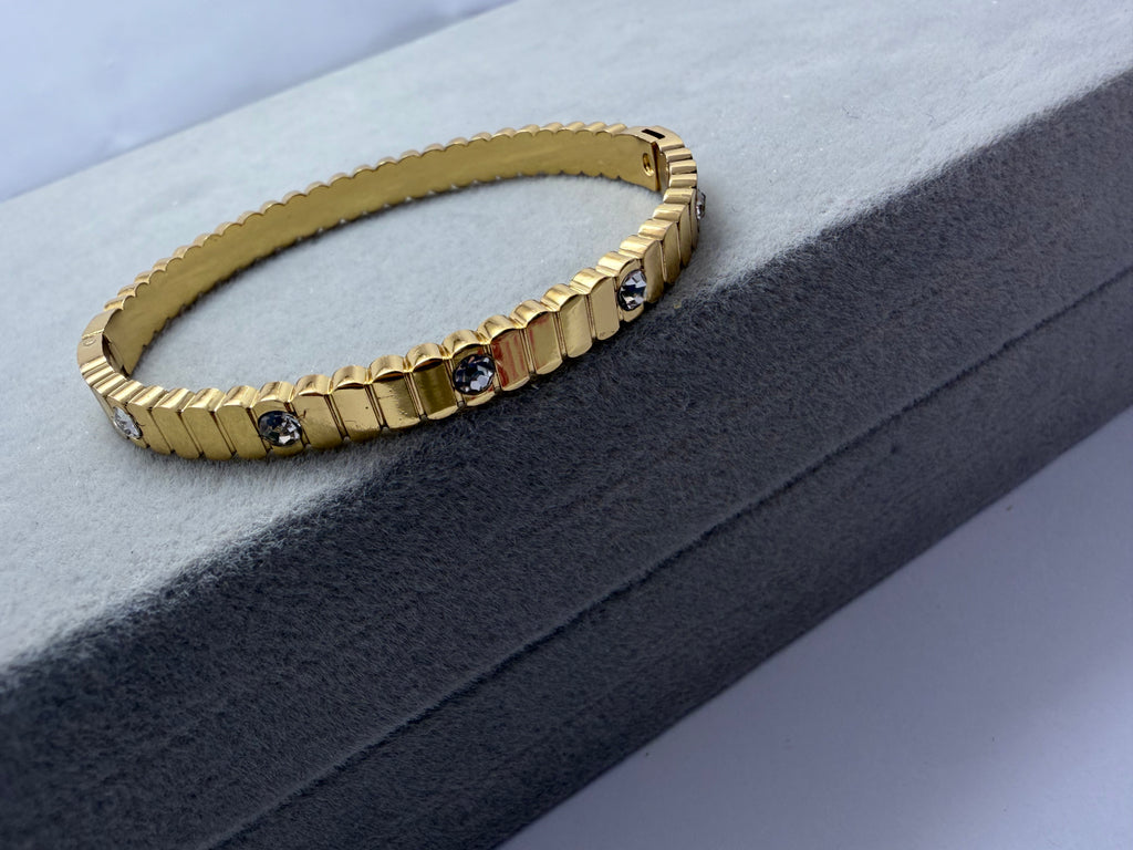 Golden Gleam Bangle Bracelet - Baby size