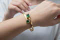 Emerald Embrace Bracelet - Baby Size