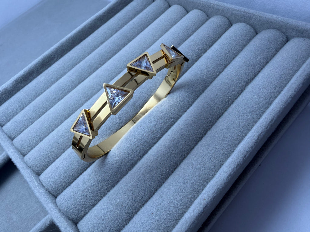 Golden Triangle Cuff - Baby Size
