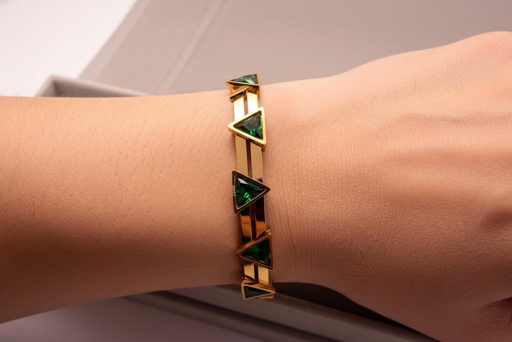 Golden Triangle Cuff - Baby Size