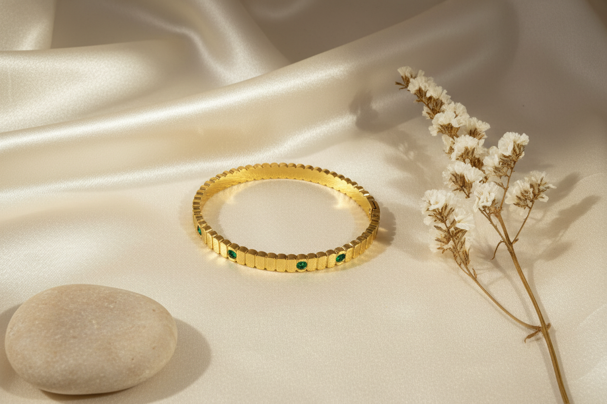 Green Stone Bracelet