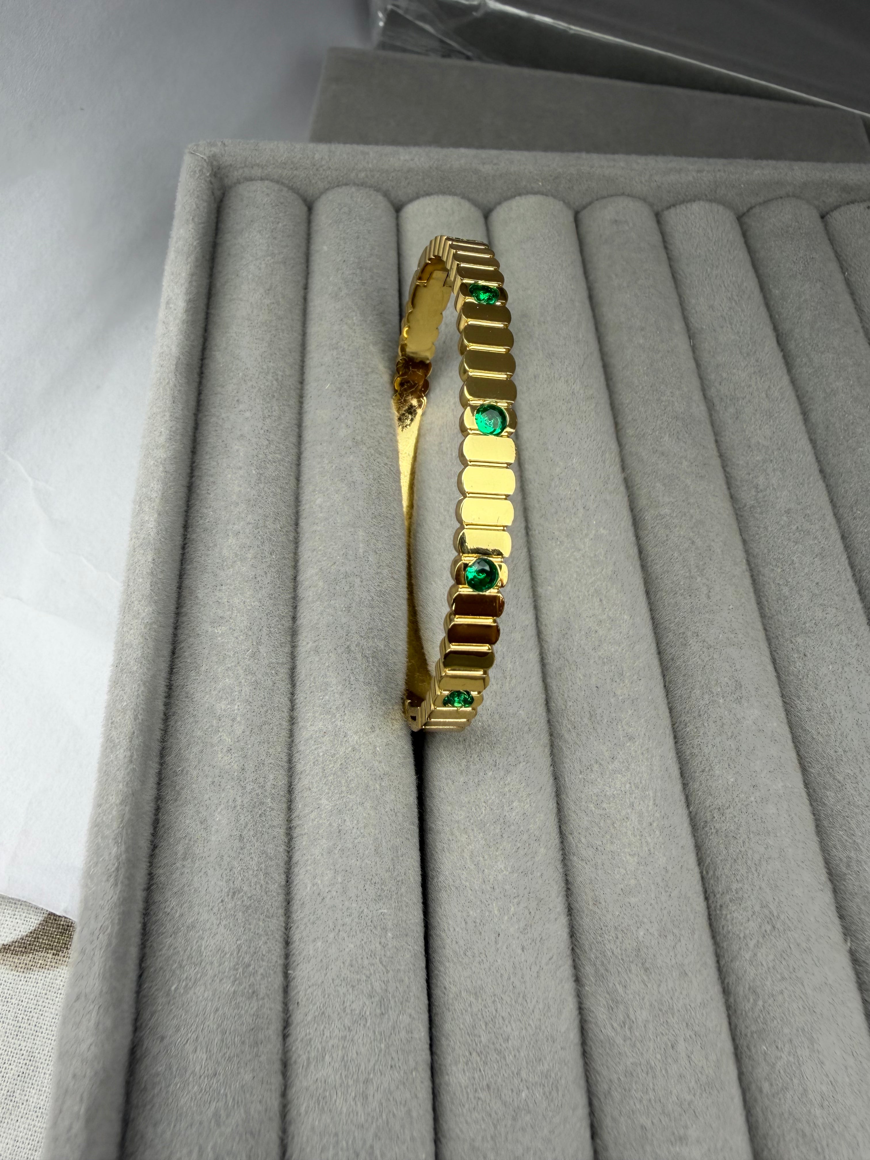 Green Stone Bracelet