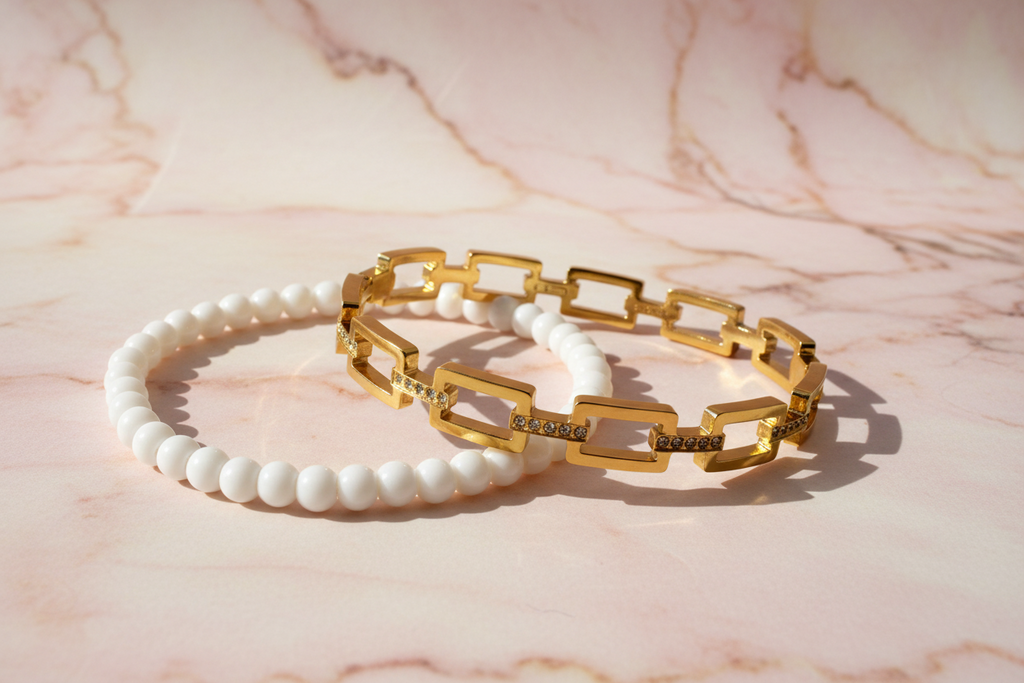 Stone Link Bracelet