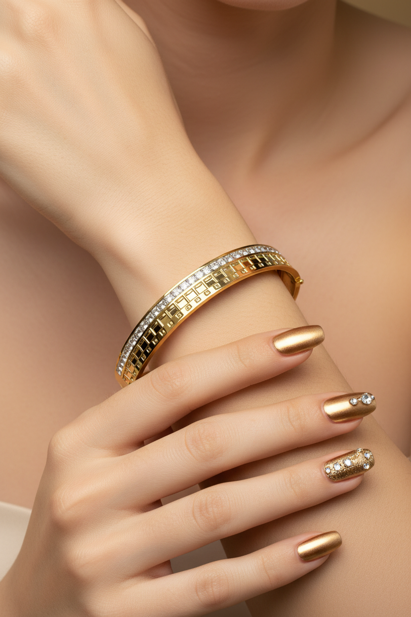 Solid Bangle Bracelet
