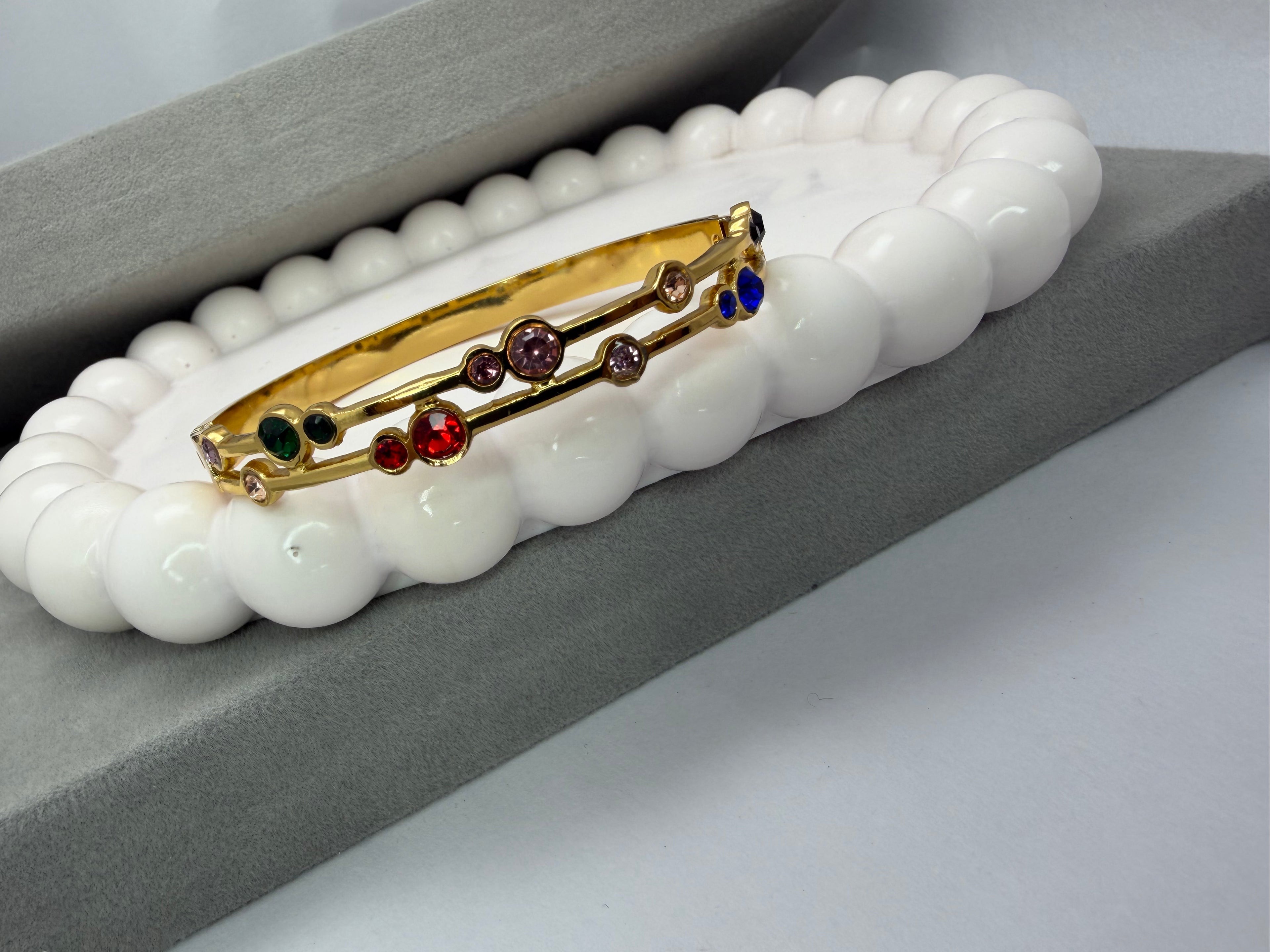 Rainbow Bangle Bracelet