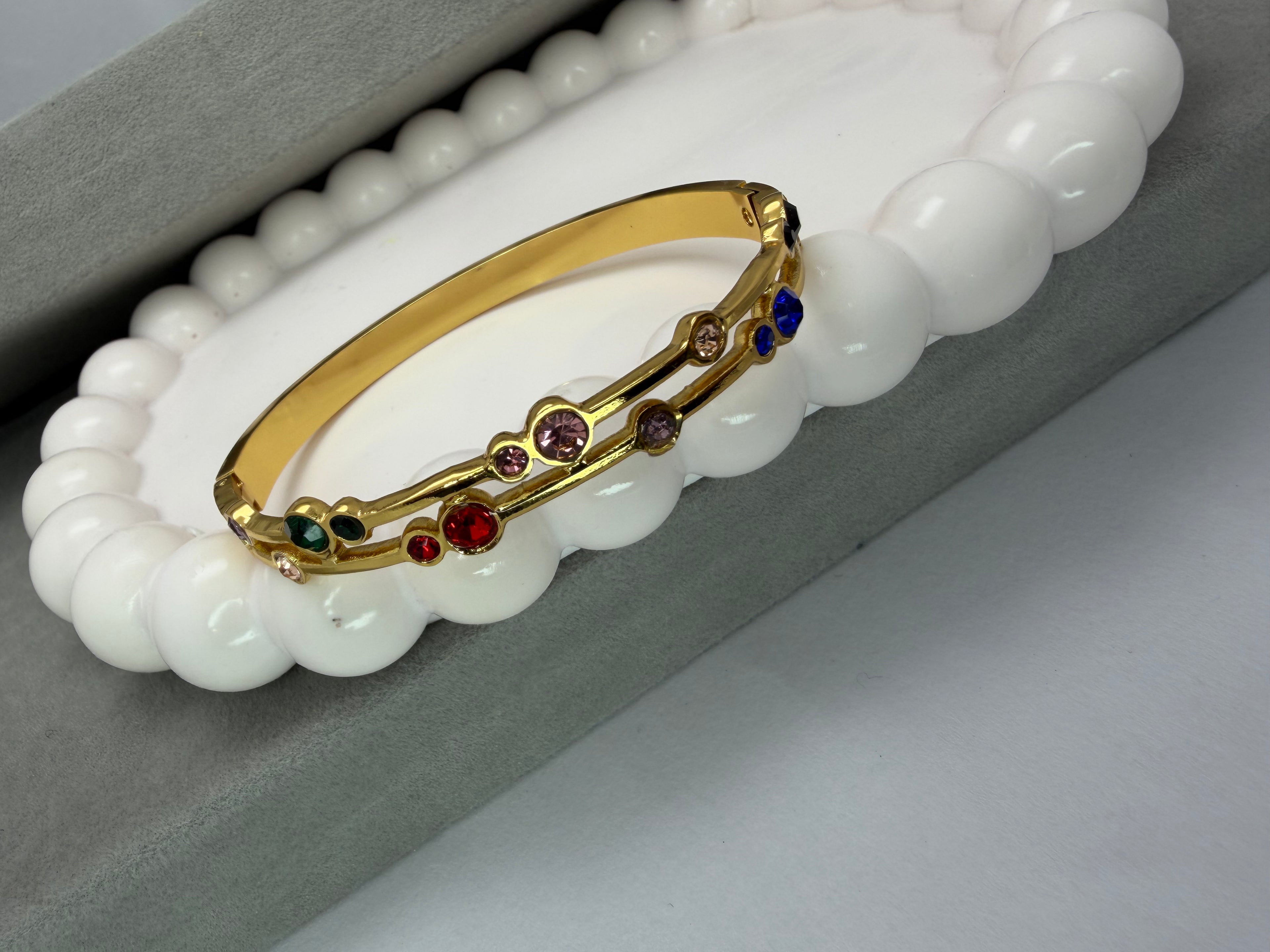 Rainbow Bangle Bracelet