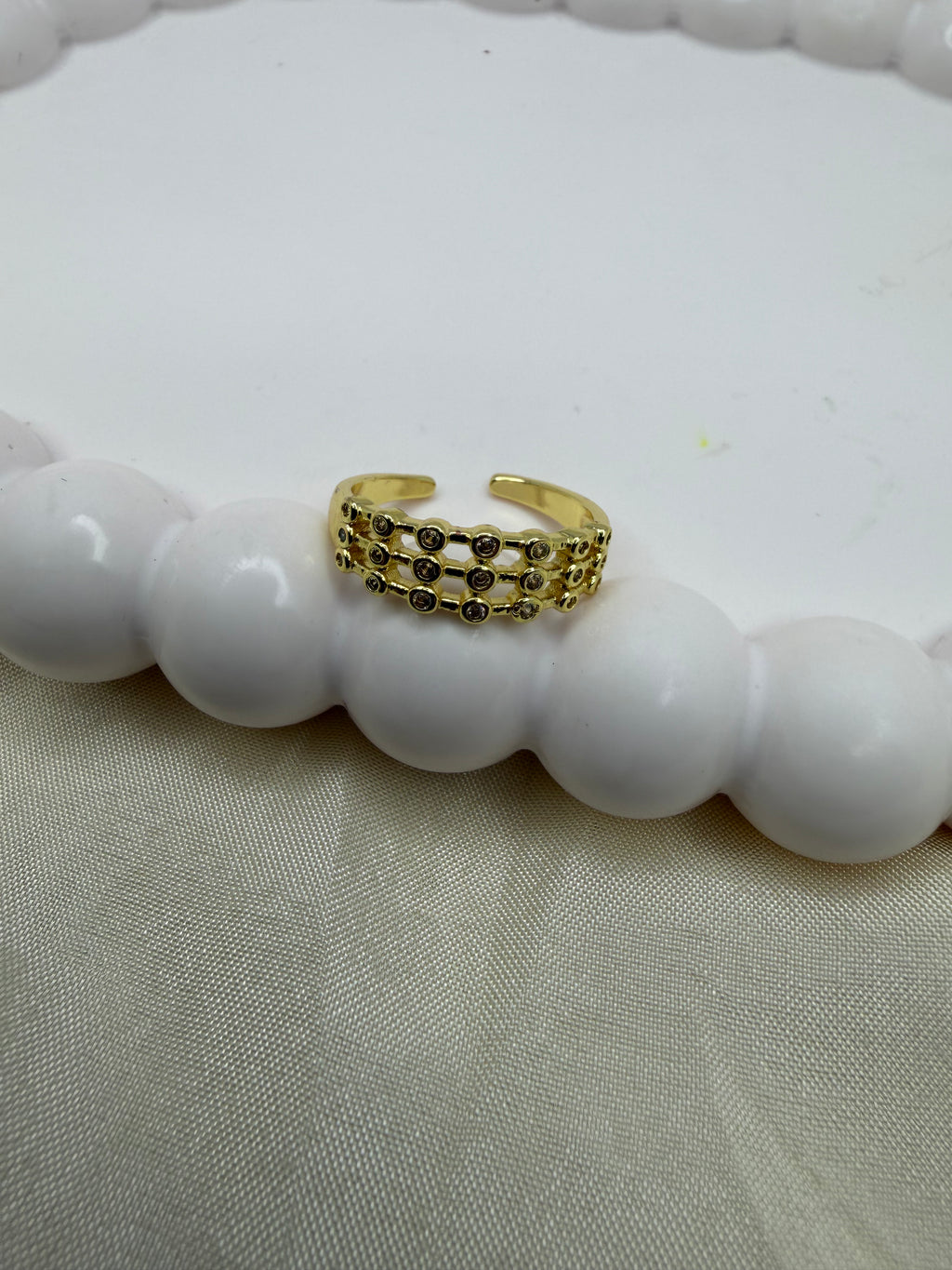 Golden Net Ring
