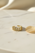 Golden Net Ring