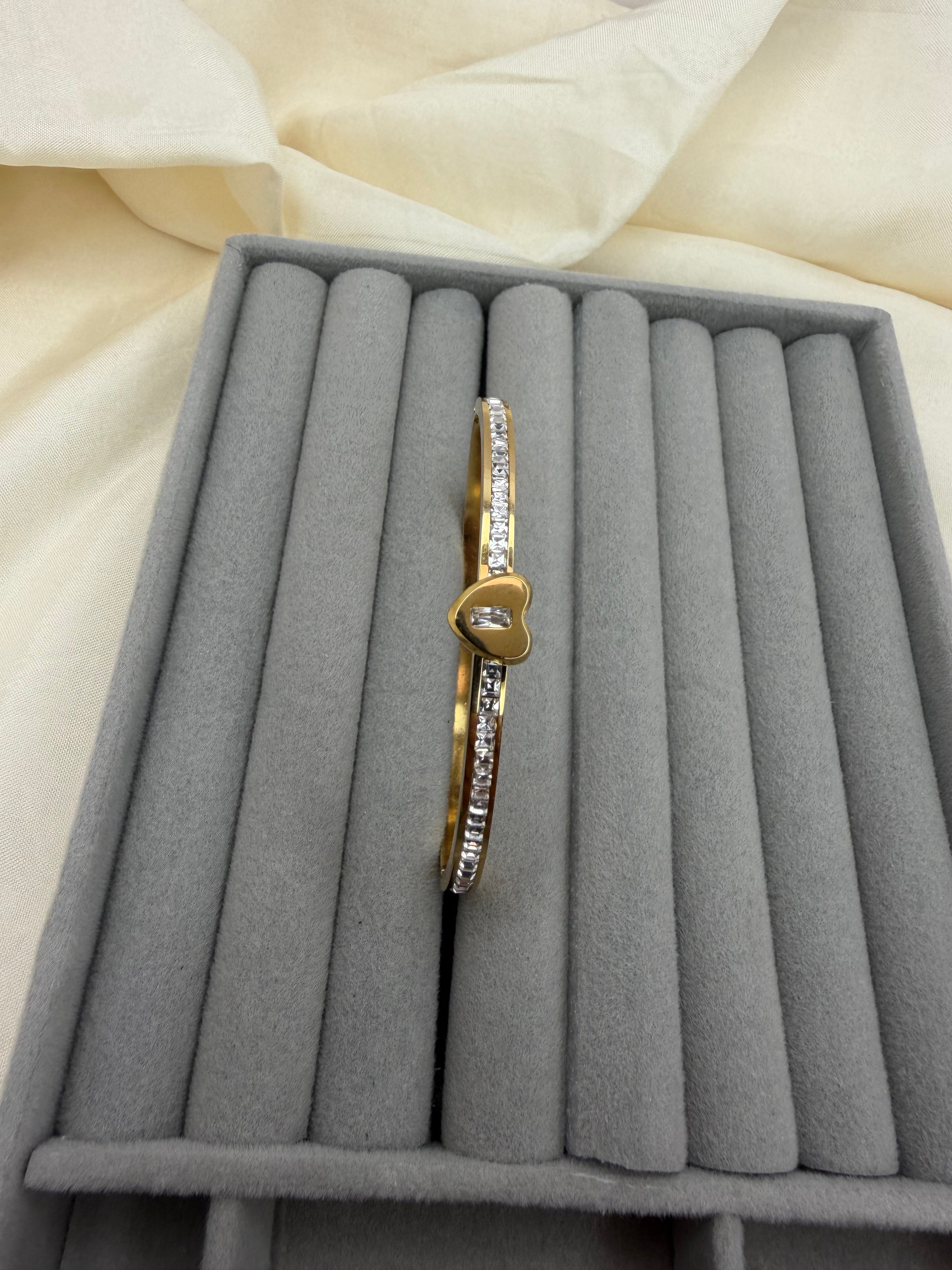 No Guilt Heart Bangle