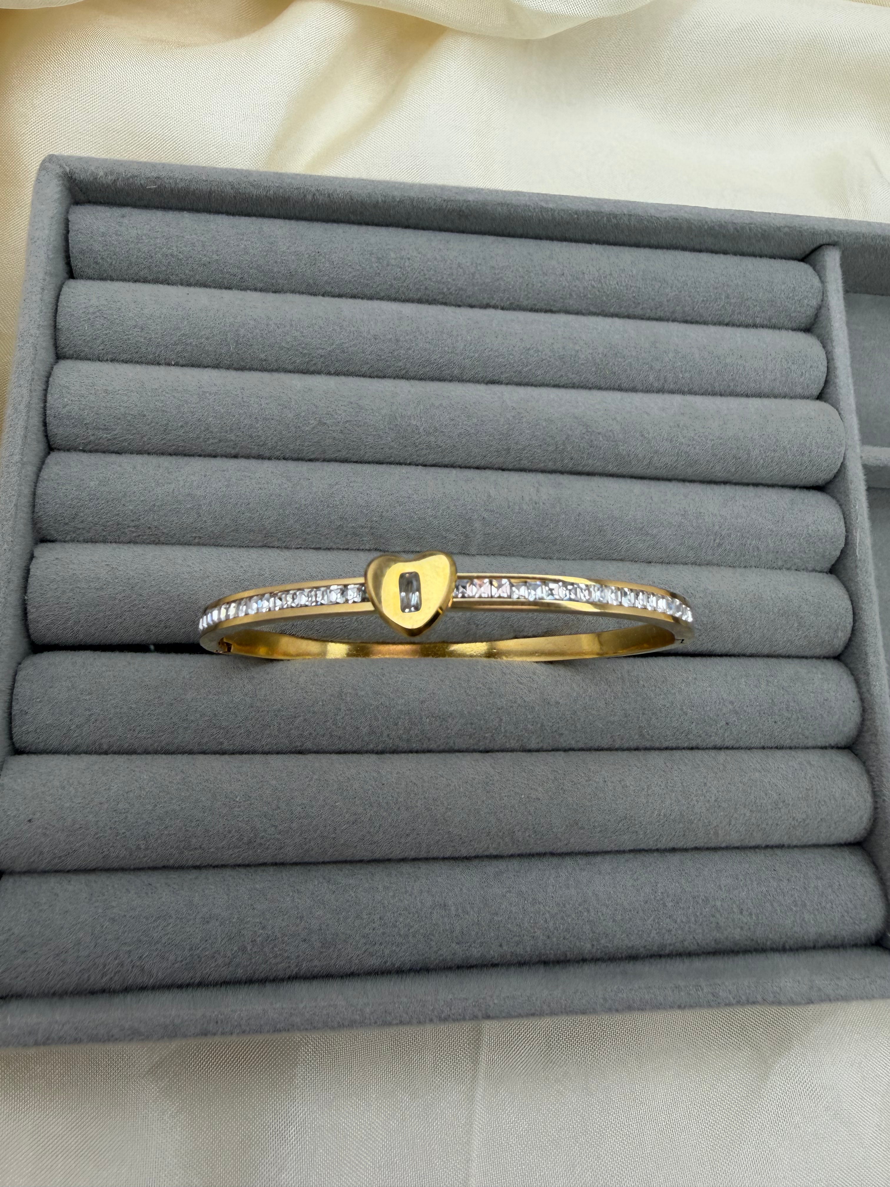 No Guilt Heart Bangle