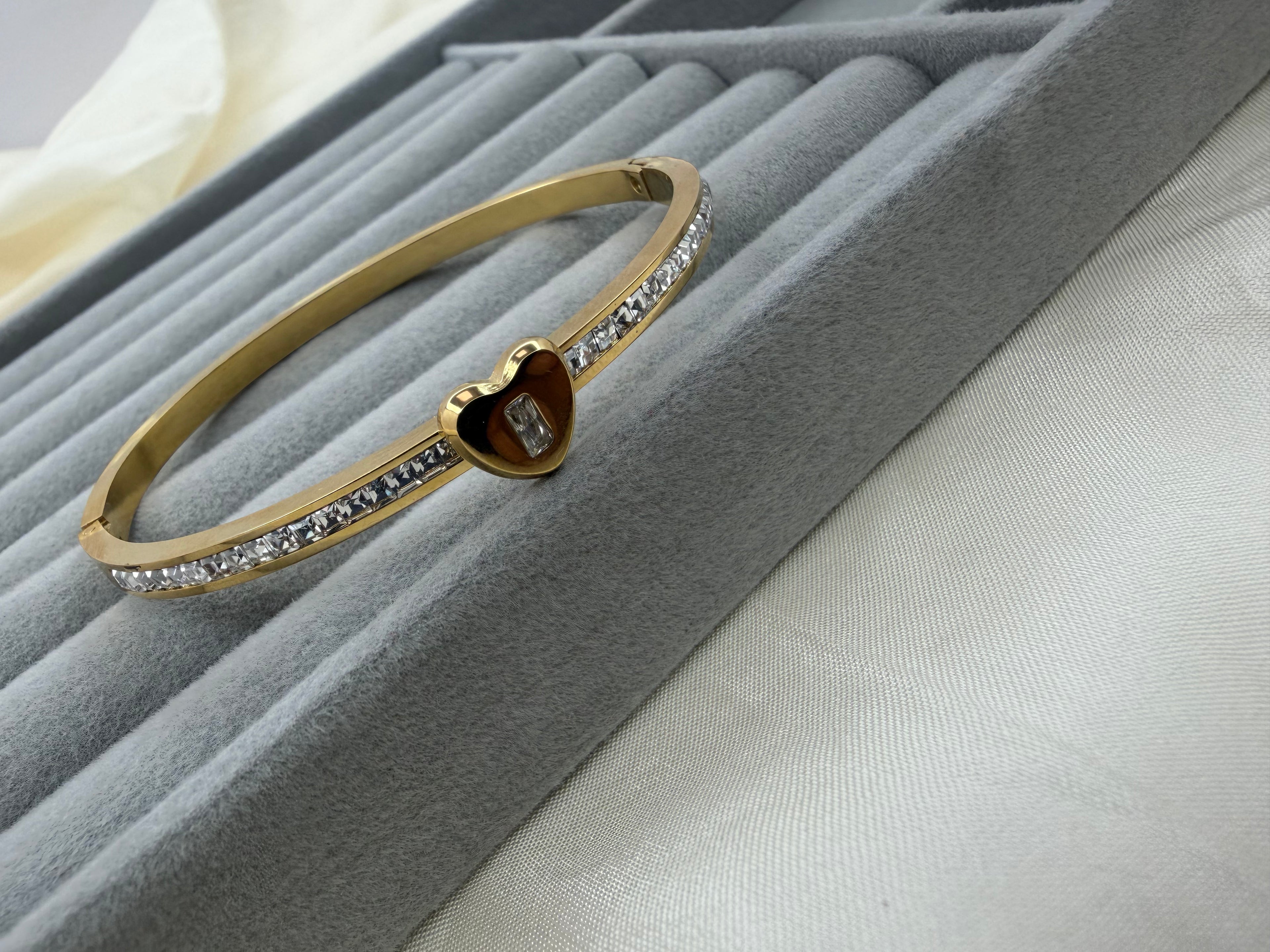 No Guilt Heart Bangle