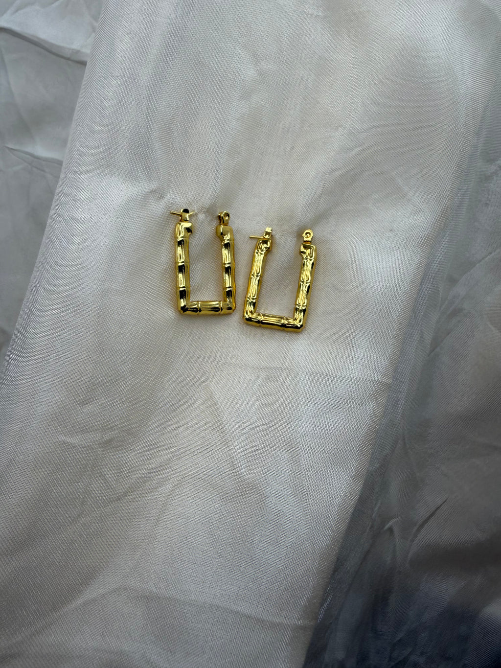 Bamboo Luxe Hoops