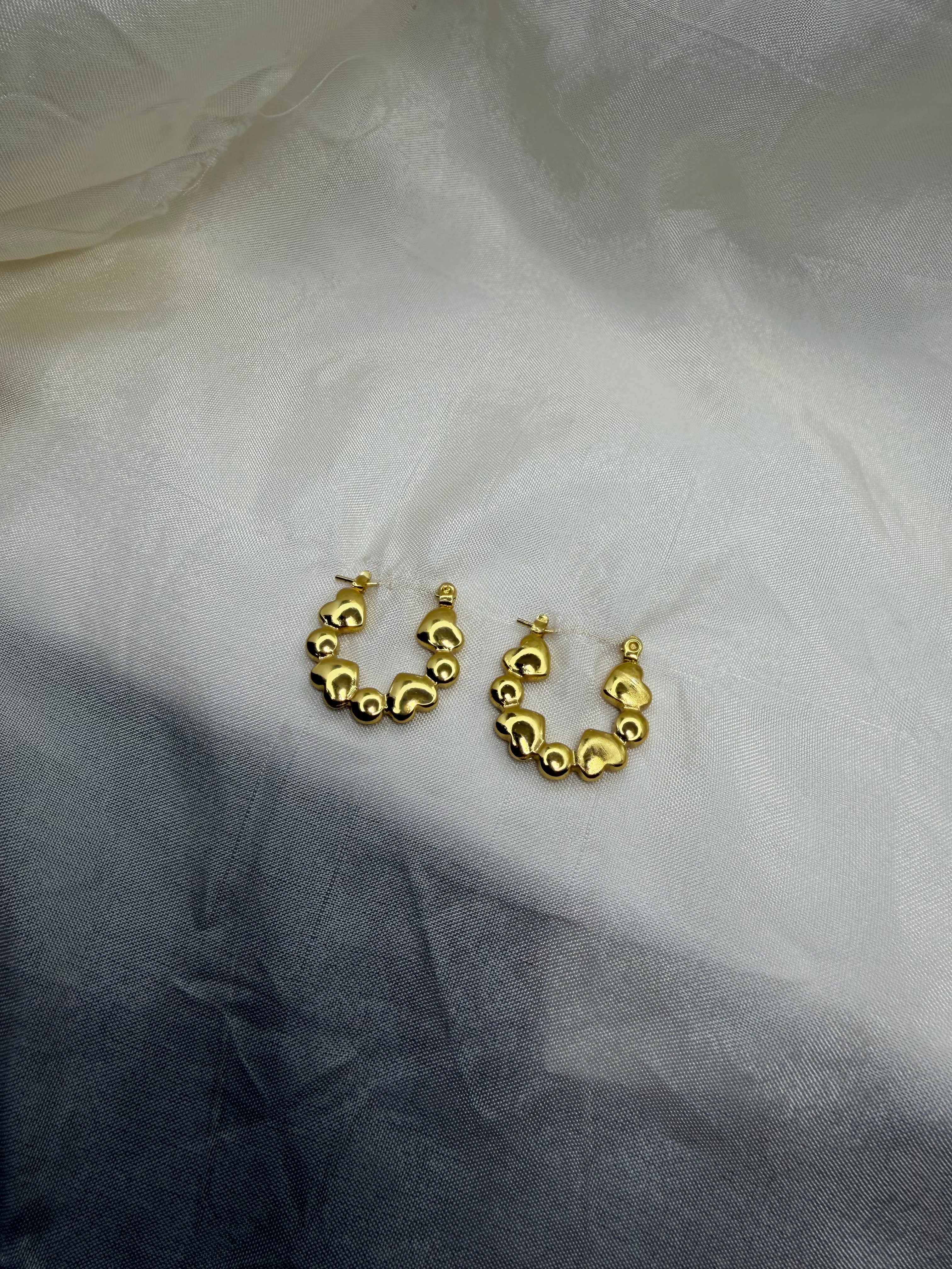 Orbit of Hearts Hoops