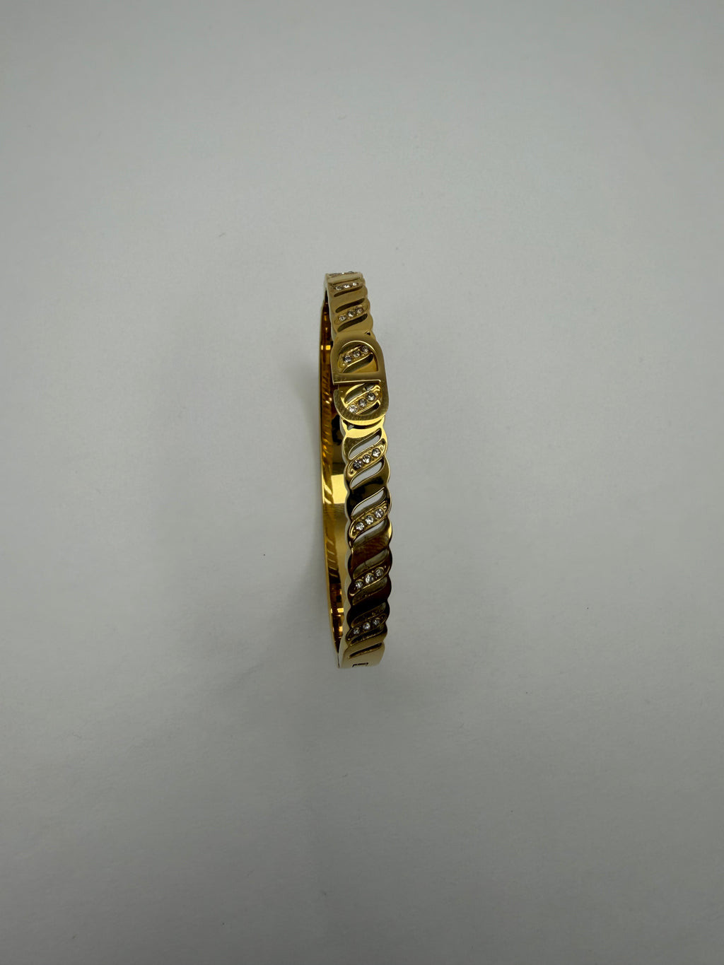 CD Bangle Bracelet