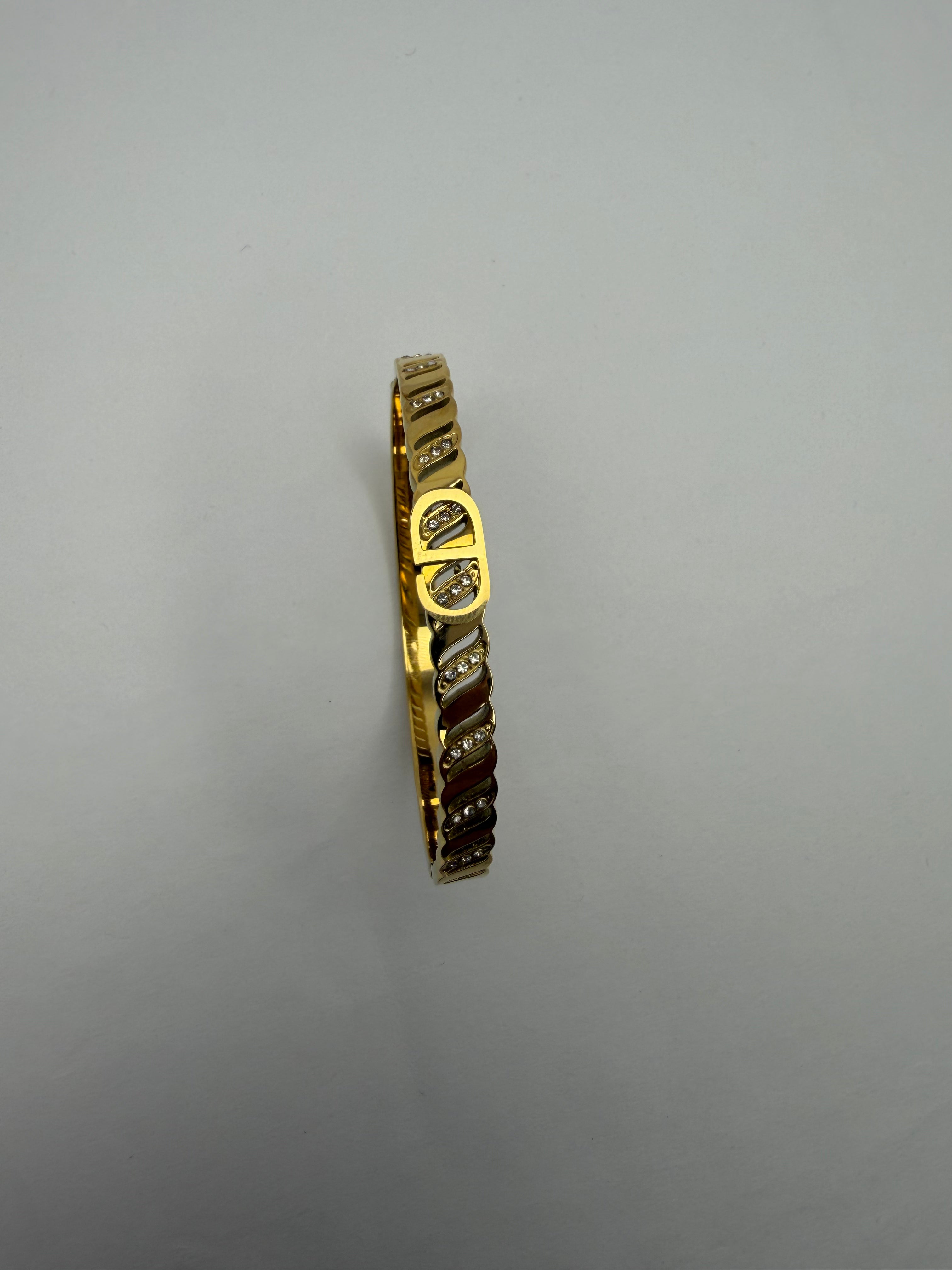 CD Bangle Bracelet