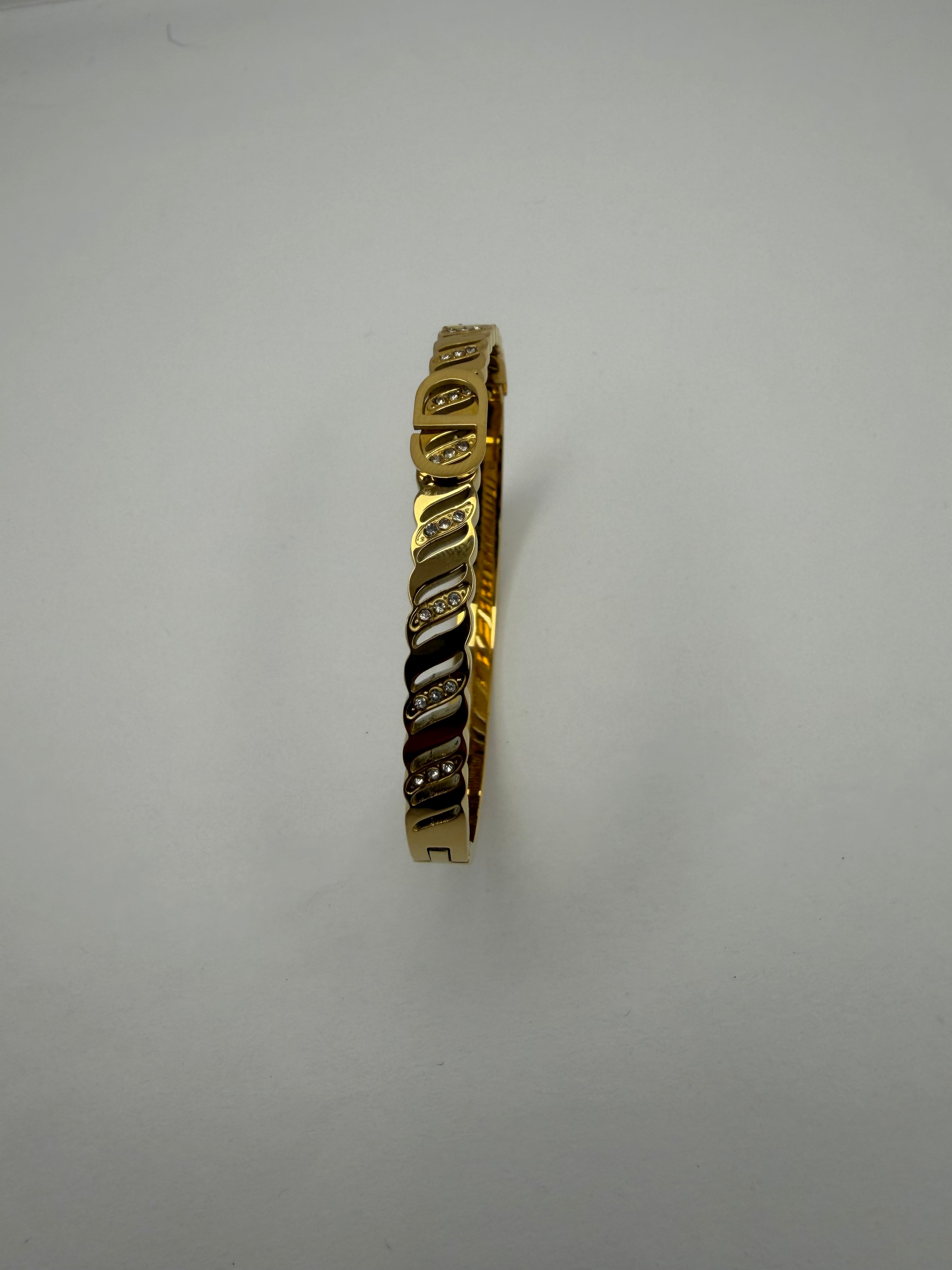 CD Bangle Bracelet