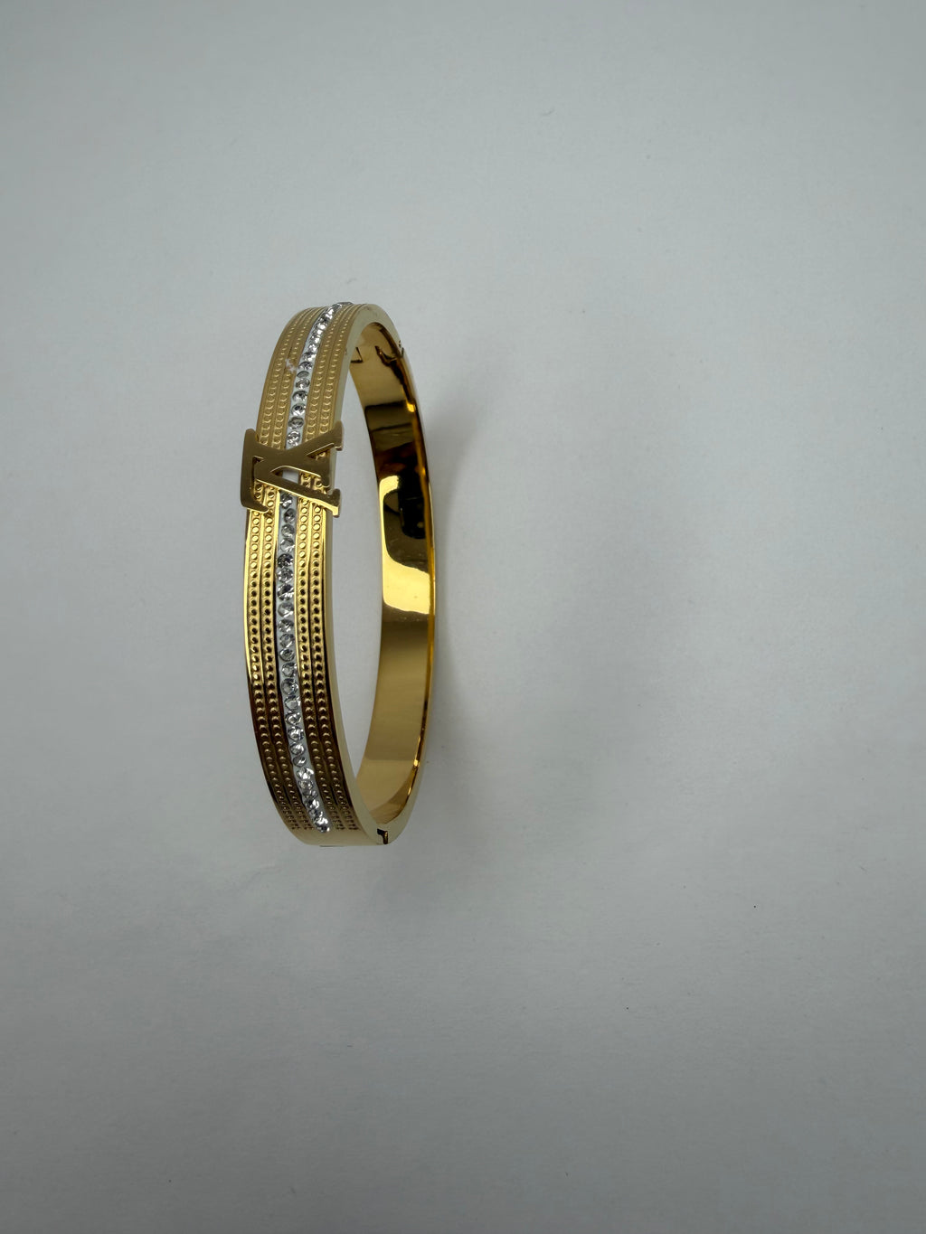 Monogram Crystal bangle