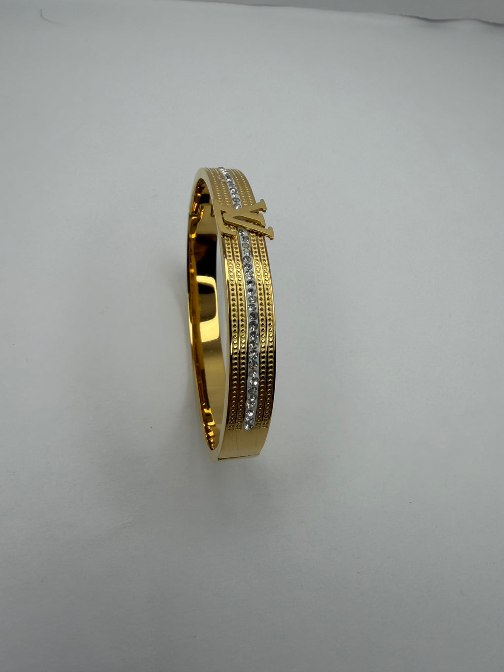 Monogram Crystal bangle