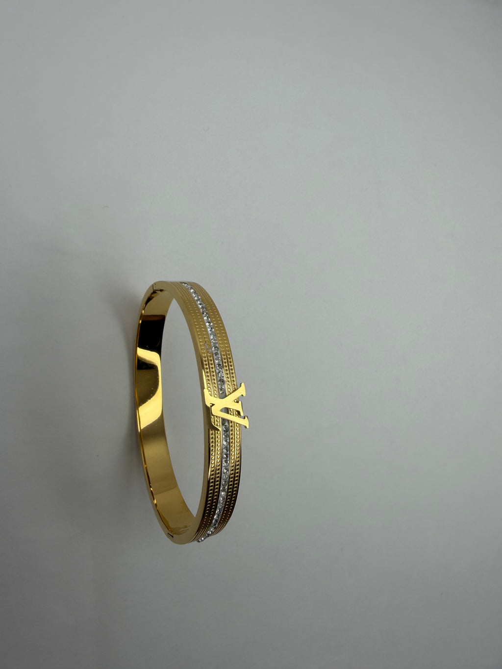 Monogram Crystal bangle