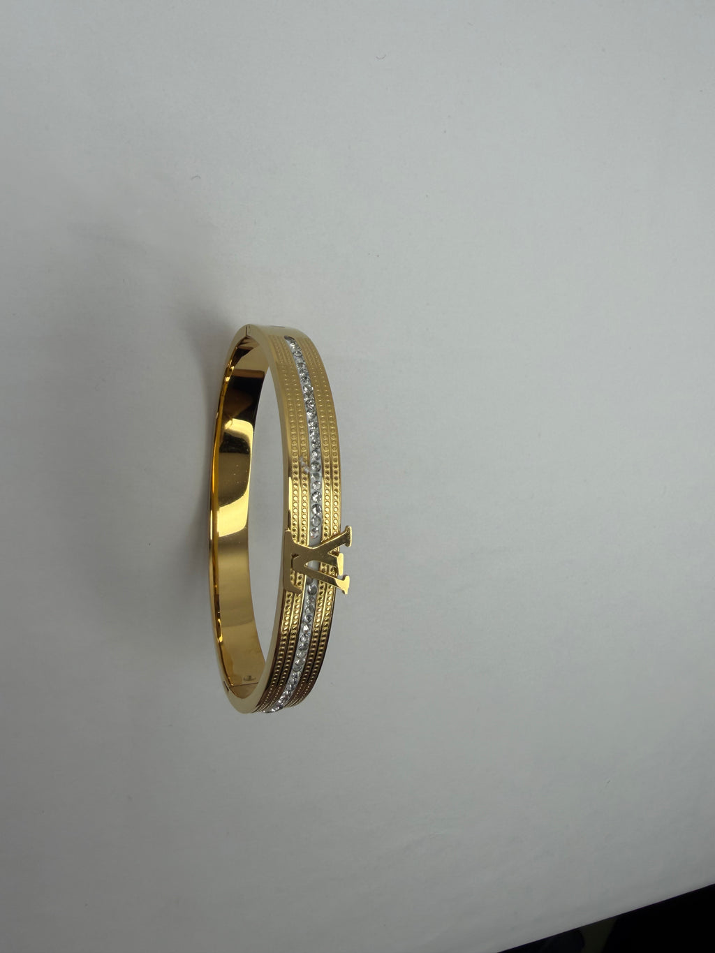 Monogram Crystal bangle