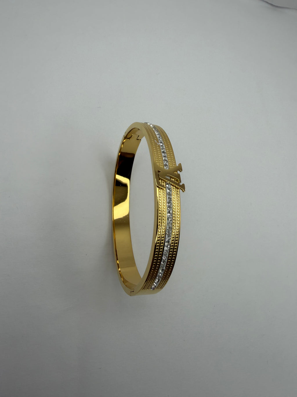 Monogram Crystal bangle
