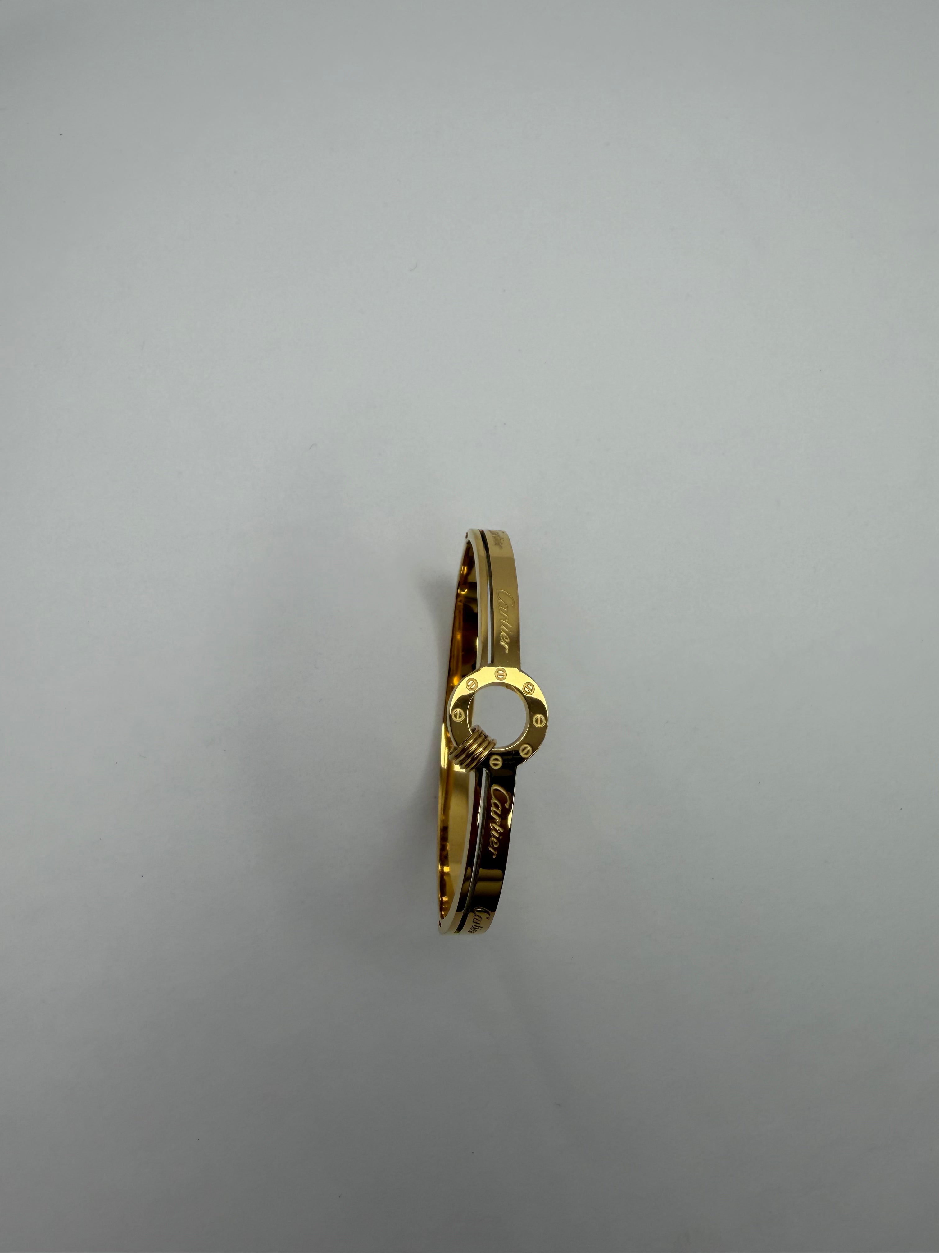 Golden Loop Love Bracelet