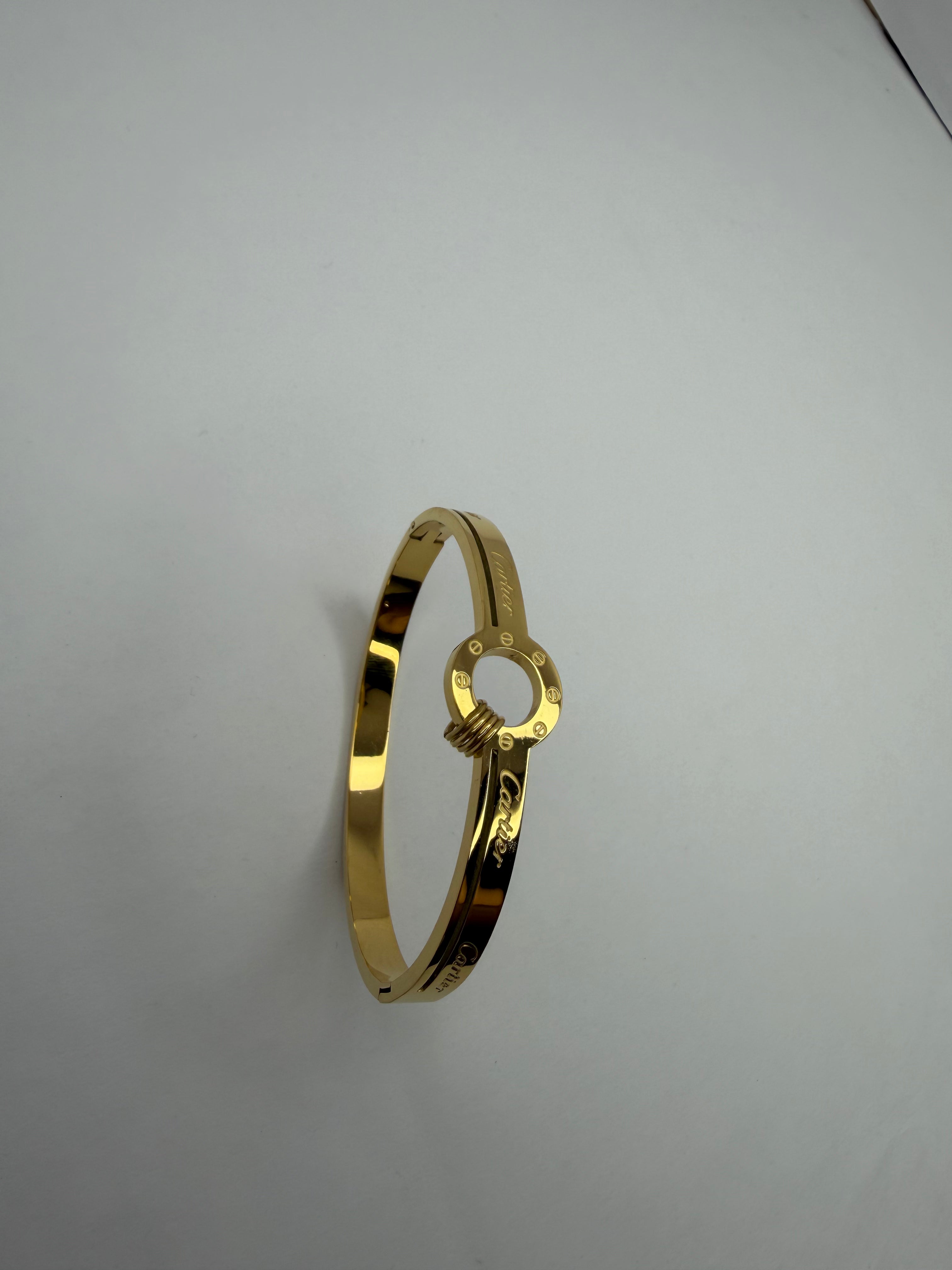 Golden Loop Love Bracelet