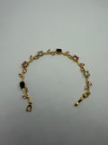 Tulip bracelet - golden pink