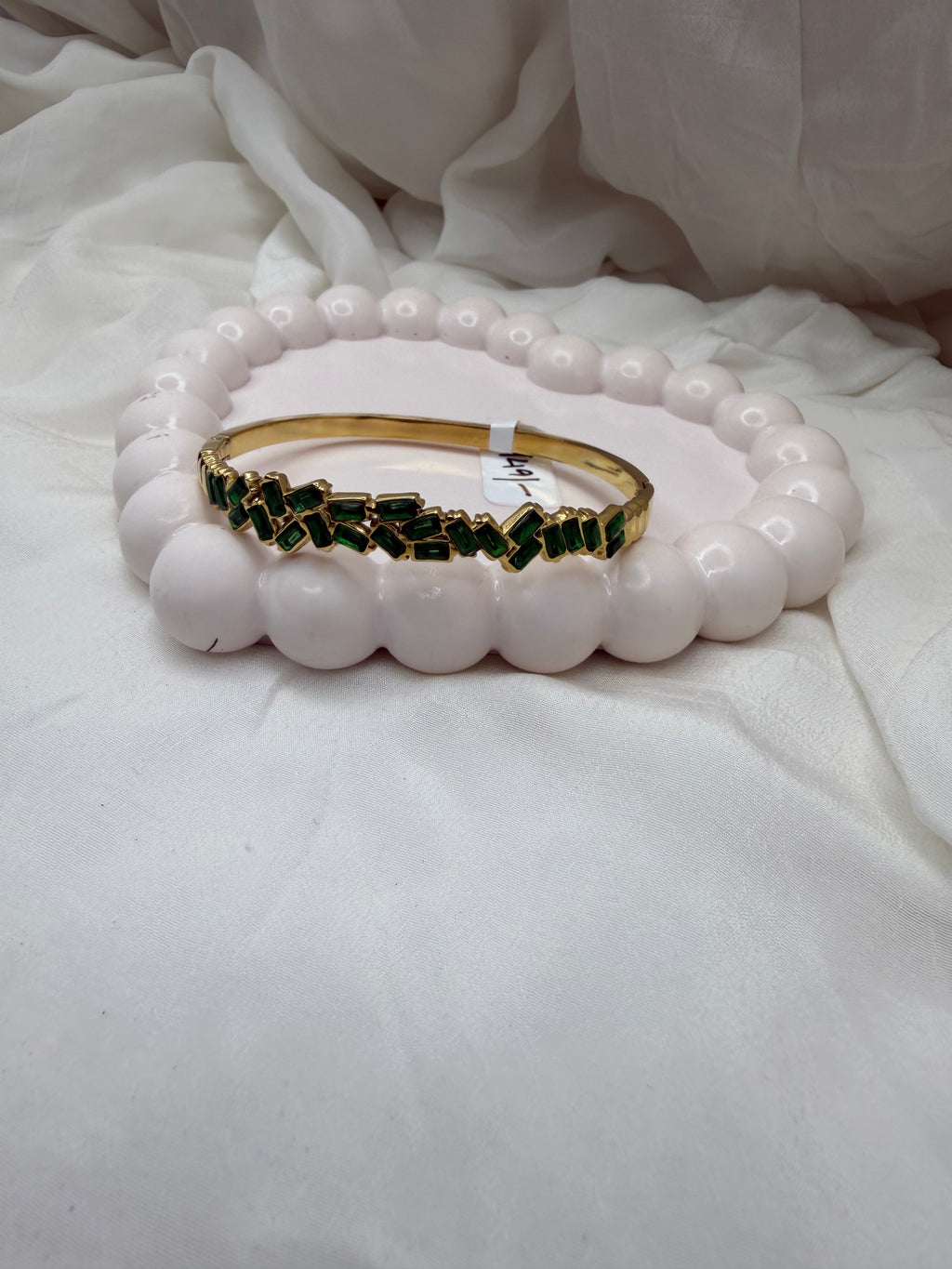 Emerald Cascade Bangle