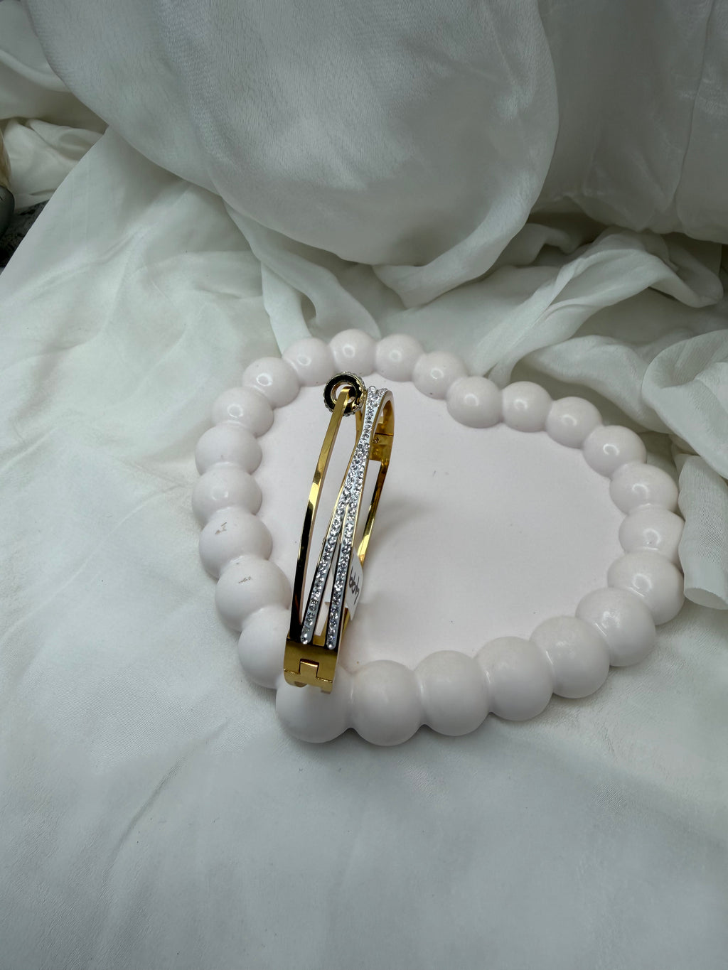 Golden Orbit Bangle