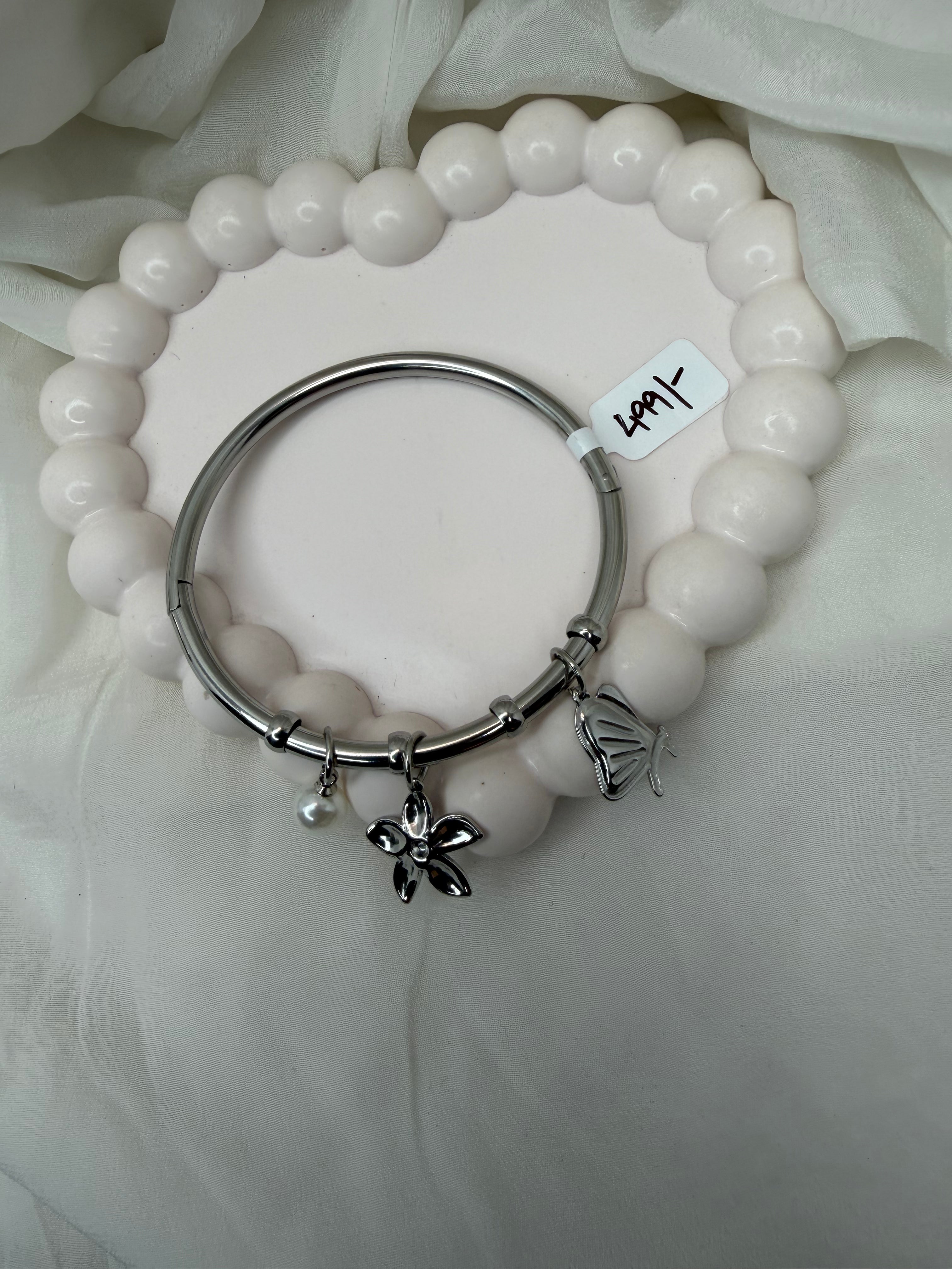 Whisper Charm Bangle