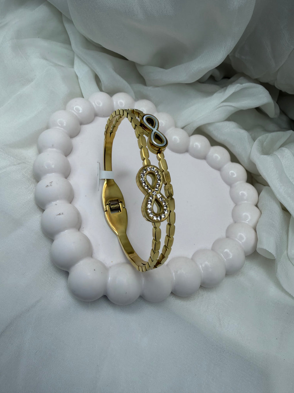 Twin Infinity Bracelet
