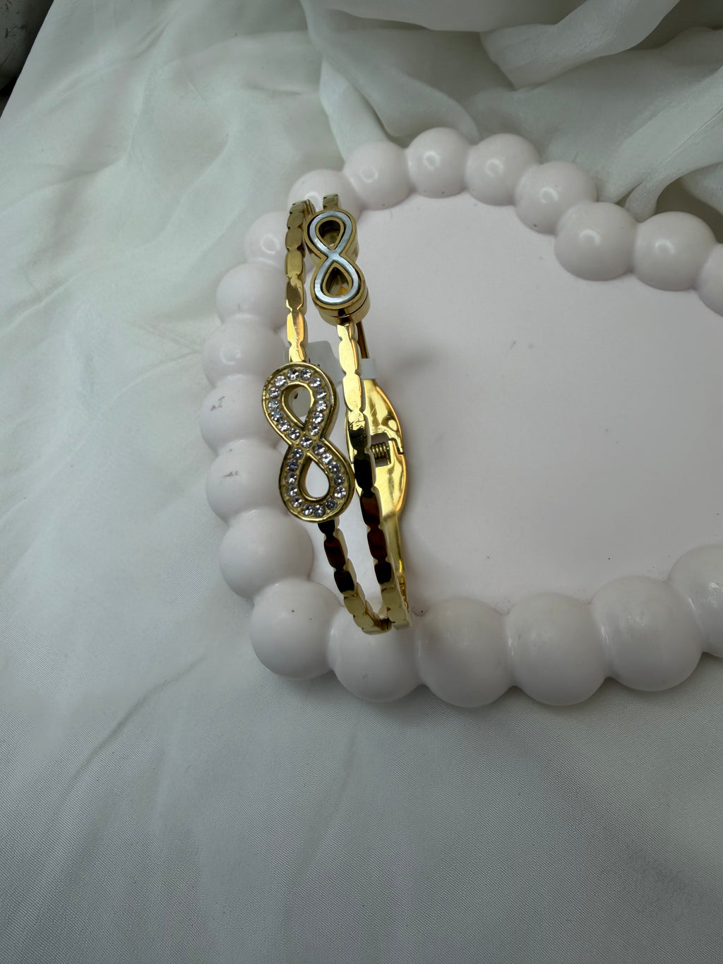 Twin Infinity Bracelet