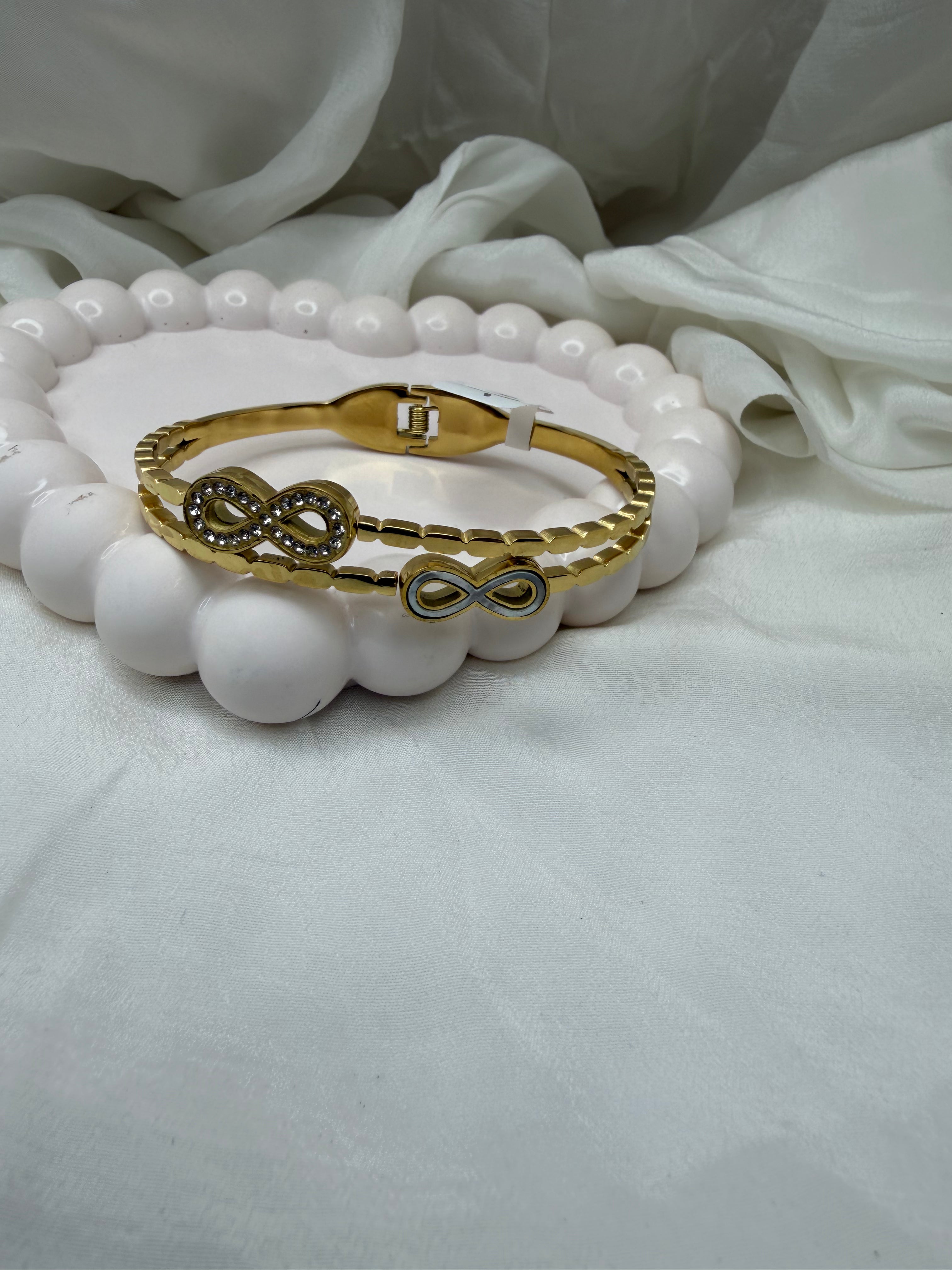 Twin Infinity Bracelet