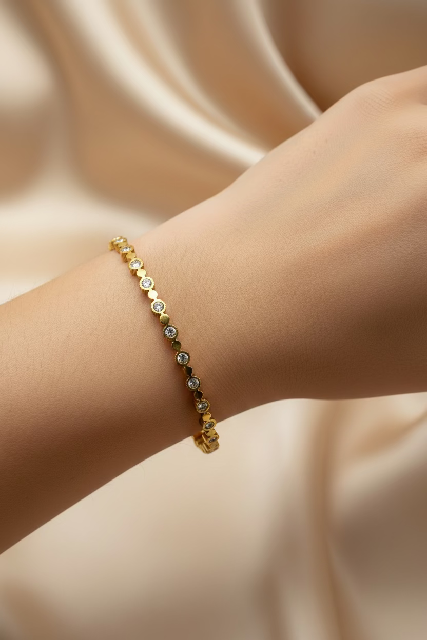 Stardust Halo Bangle