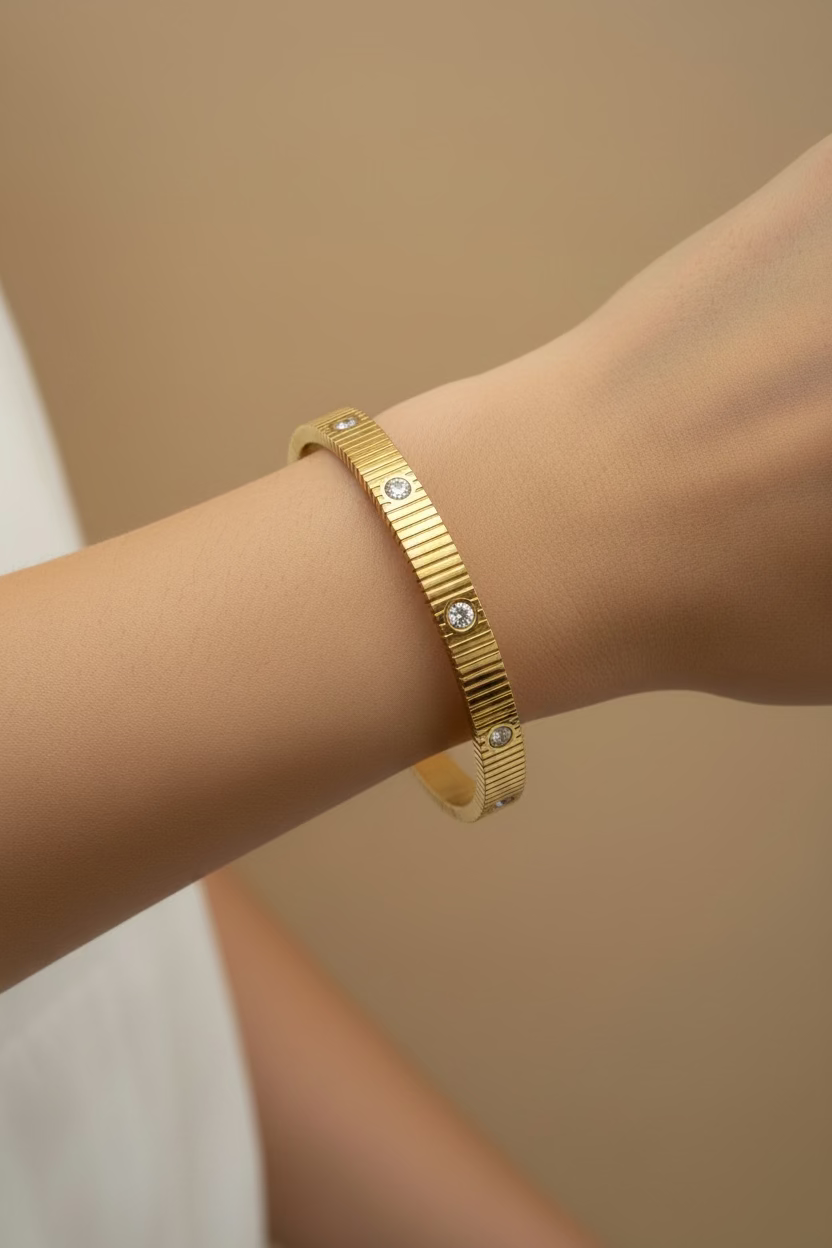 Zara Gold Bangle
