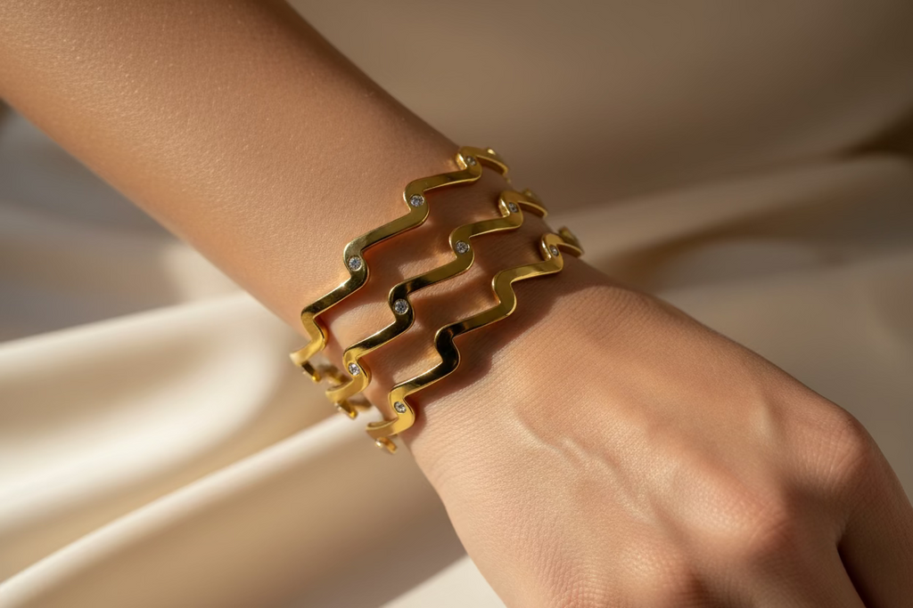 Zyra Studded Cuff