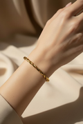 Golden Twist Bangle