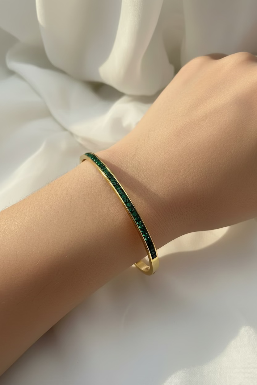 Urban Gleam Bracelet - Green