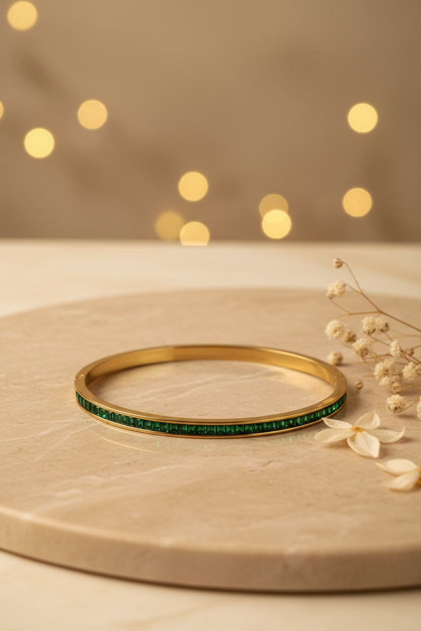 Urban Gleam Bracelet - Green
