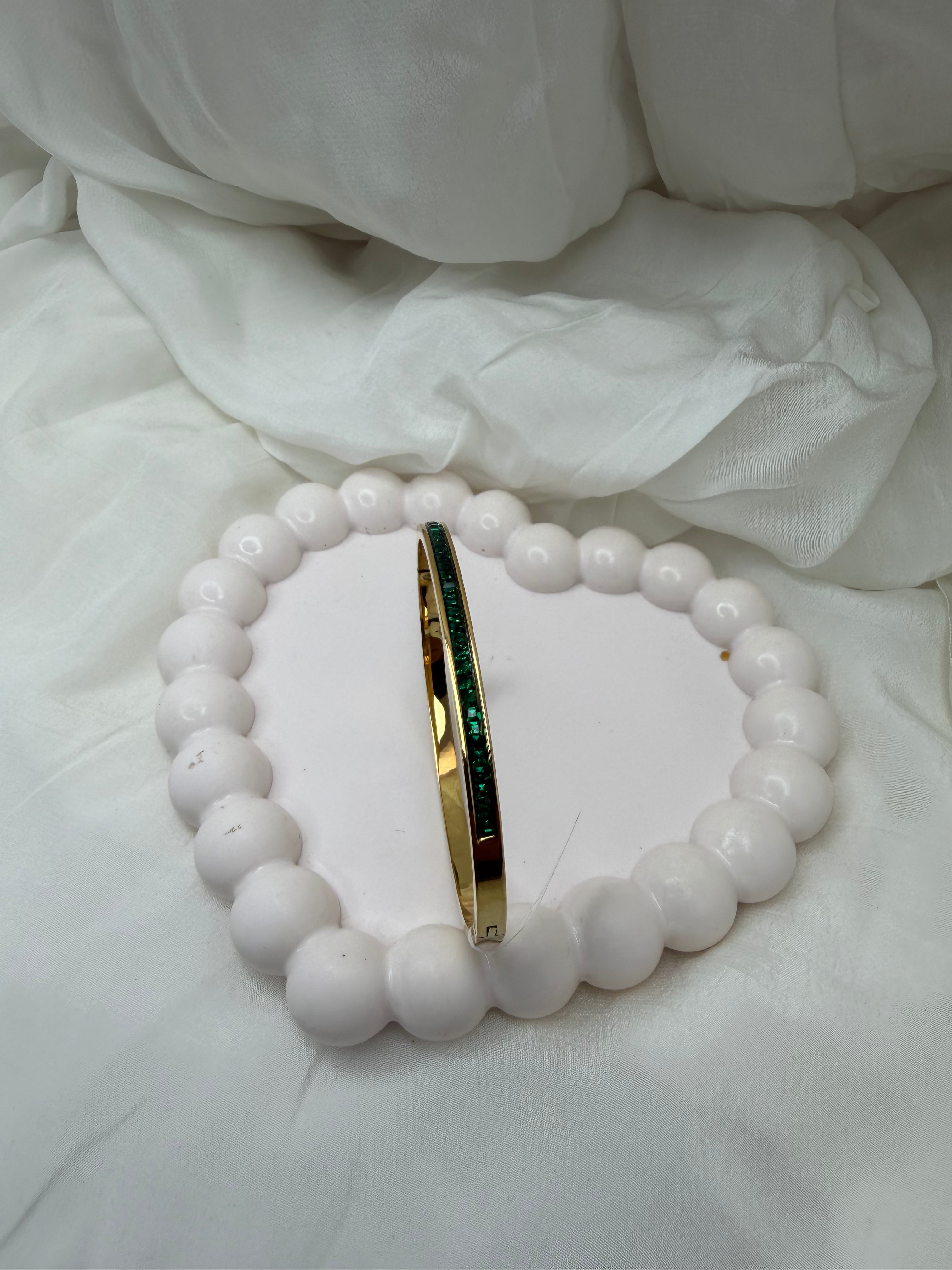 Urban Gleam Bracelet - Green