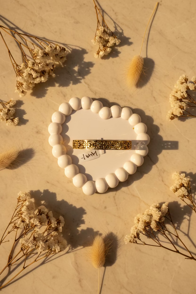 Flora Cutwork Bracelet