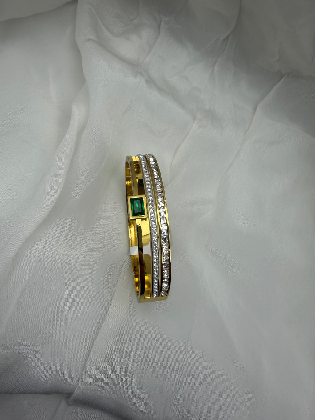 Royal Green Spark Bangle