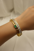 Royal Green Spark Bangle
